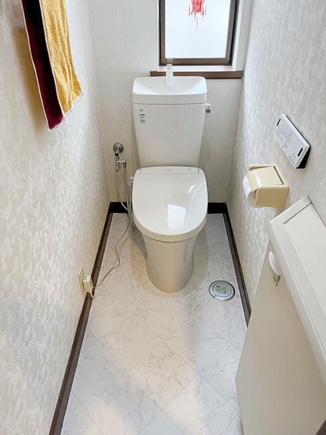 トイレをリフォーム致しました。